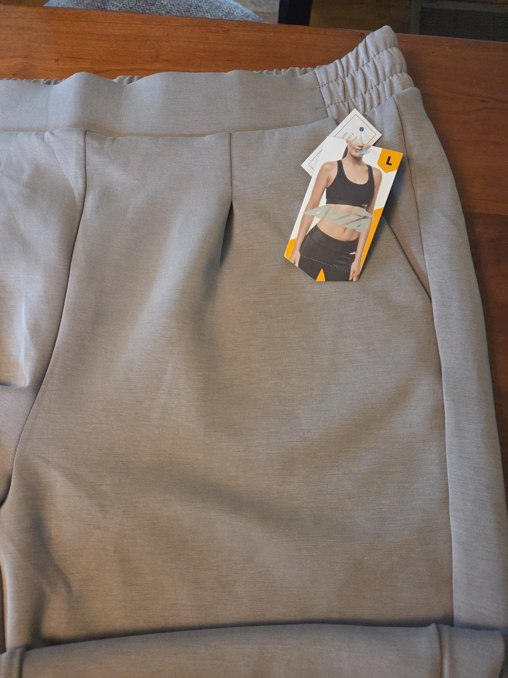 Avia Taupe and Cream Woman's Scuba Pant Bundle - Picture 7 of 12